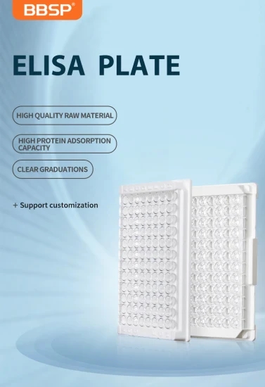 씰링 실험실 사용 Elisa 플레이트 PCR Qpcr 96 웰 플레이트