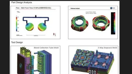 극저온 극저온 냉동 극저온 약병 튜브 사출 금형